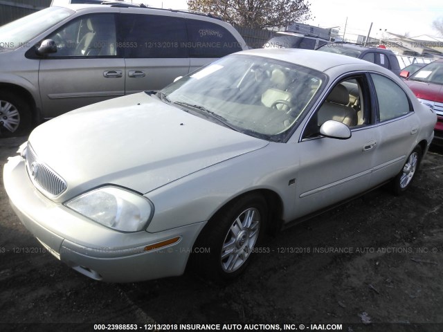 1MEFM55SX4G606908 - 2004 MERCURY SABLE LS PREMIUM TAN photo 2