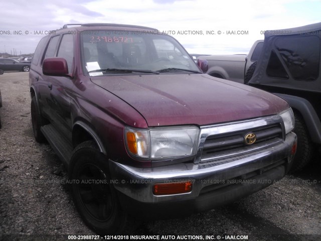 JT3GN86R3W0060131 - 1998 TOYOTA 4RUNNER SR5 RED photo 1