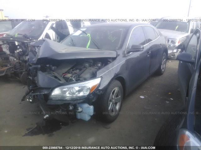 1G11C5SL0EF234782 - 2014 CHEVROLET MALIBU 1LT შავი ფოტო 2