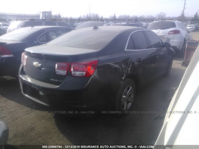1G11C5SL0EF234782 - 2014 CHEVROLET MALIBU 1LT შავი ფოტო 4
