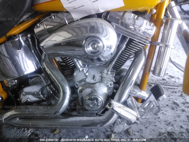 1HD1PHD154Y954444 - 2004 HARLEY-DAVIDSON FXSTDSE2 YELLOW photo 8