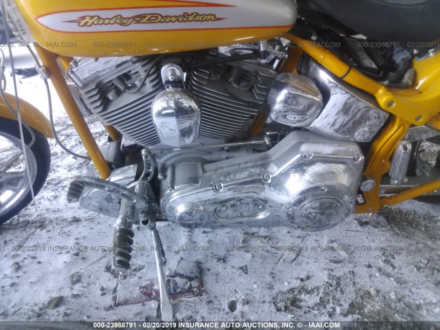 1HD1PHD154Y954444 - 2004 HARLEY-DAVIDSON FXSTDSE2 YELLOW photo 9