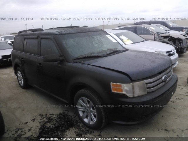 2FMGK5BC5ABA88116 - 2010 FORD FLEX SE BLACK photo 1