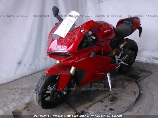 ZDM14BYW7HB008758 - 2017 DUCATI SUPERBIKE 1299 PANIGALE/S RED photo 2