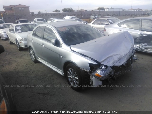 JA32U2FU1GU004272 - 2016 MITSUBISHI LANCER ES GRAY photo 1