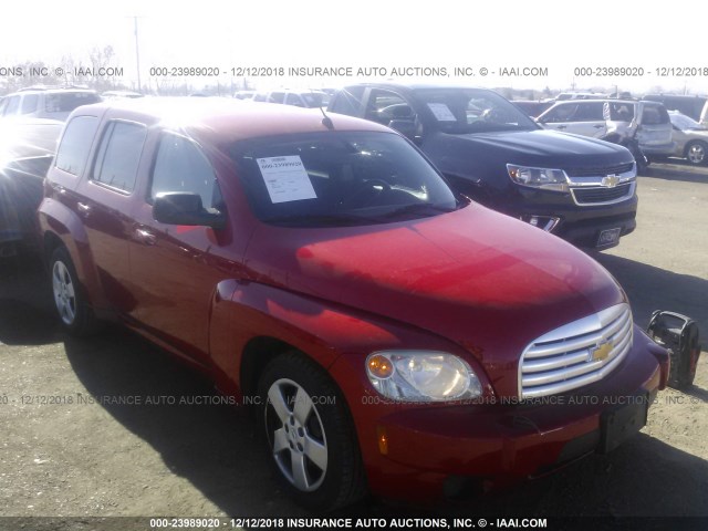 3GNBAAFW0BS566377 - 2011 CHEVROLET HHR LS RED photo 1