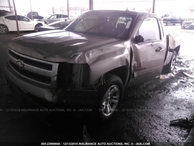 1GCEC19J98Z264341 - 2008 CHEVROLET SILVERADO C1500 TAN photo 2