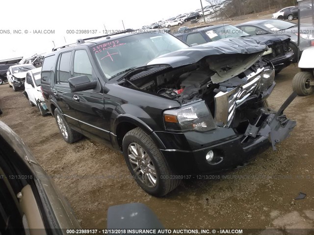 1FMJU1K57DEF41171 - 2013 FORD EXPEDITION LIMITED GRAY photo 1