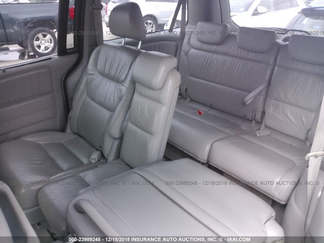 5FNRL387X7B431880 - 2007 HONDA ODYSSEY EXL GRAY photo 8