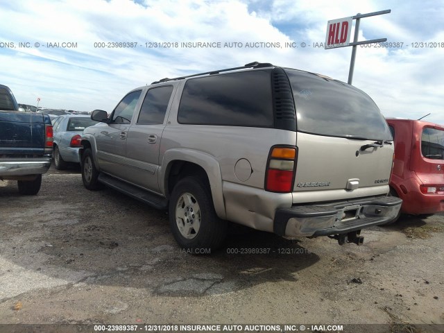 3GNEC16Z04G209014 - 2004 CHEVROLET SUBURBAN C1500 TAN photo 3