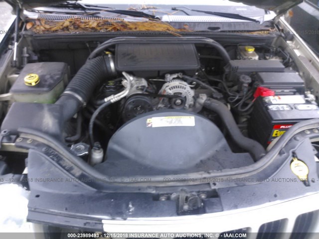 1J8GS48K77C566826 - 2007 JEEP GRAND CHEROKEE LAREDO/COLUMBIA/FREEDOM SILVER photo 10