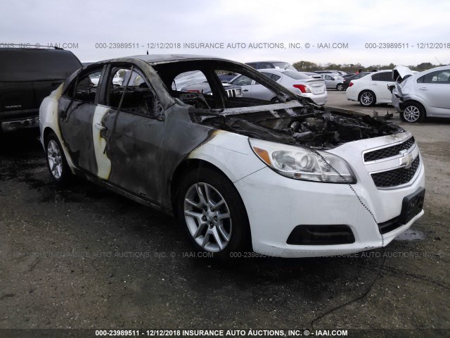 1G11D5RRXDF107916 - 2013 CHEVROLET MALIBU 1LT 白色 照片 1