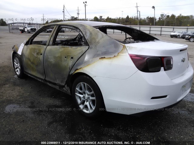 1G11D5RRXDF107916 - 2013 CHEVROLET MALIBU 1LT 白色 照片 3