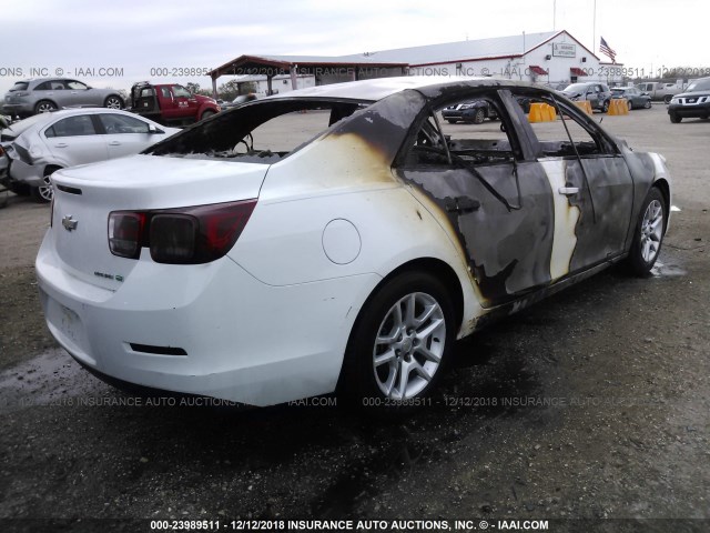 1G11D5RRXDF107916 - 2013 CHEVROLET MALIBU 1LT 白色 照片 4