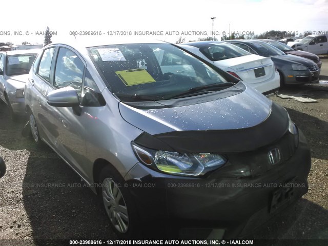 JHMGK5H52GX028193 - 2016 HONDA FIT LX SILVER photo 1