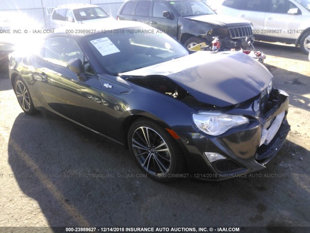 JF1ZNAA12E9704523 - 2014 TOYOTA SCION FR-S GRAY photo 1