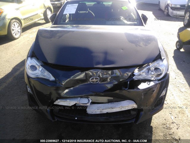 JF1ZNAA12E9704523 - 2014 TOYOTA SCION FR-S GRAY photo 6