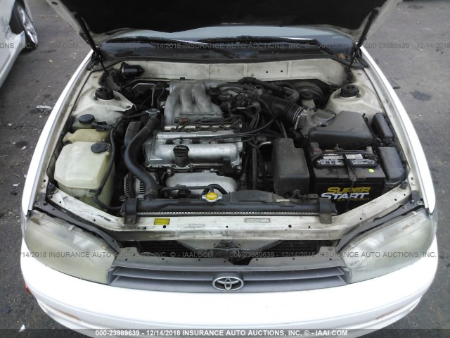 JT2VK14E7P0212313 - 1993 TOYOTA CAMRY SE WHITE photo 10