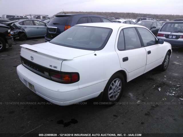 JT2VK14E7P0212313 - 1993 TOYOTA CAMRY SE WHITE photo 4