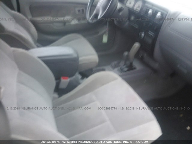 5TEHN72N71Z781414 - 2001 TOYOTA TACOMA DOUBLE CAB 黑色 照片 5