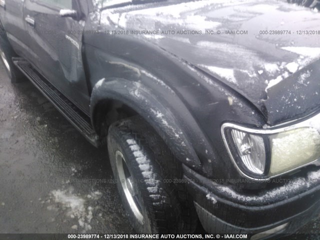 5TEHN72N71Z781414 - 2001 TOYOTA TACOMA DOUBLE CAB 黑色 照片 6