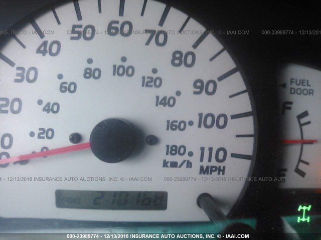 5TEHN72N71Z781414 - 2001 TOYOTA TACOMA DOUBLE CAB 黑色 照片 7