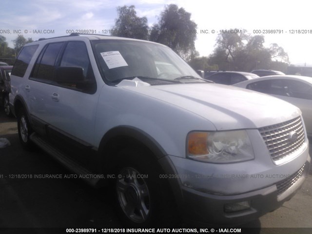 1FMPU17L04LB60680 - 2004 FORD EXPEDITION EDDIE BAUER WHITE photo 1