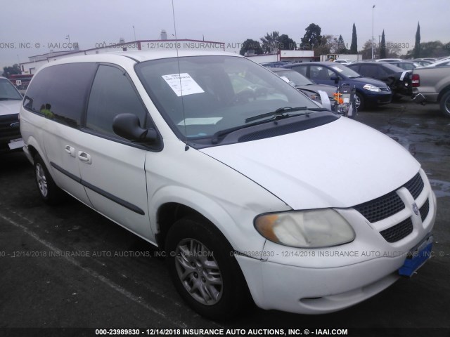 2D4GP44373R299036 - 2003 DODGE GRAND CARAVAN SPORT WHITE photo 1