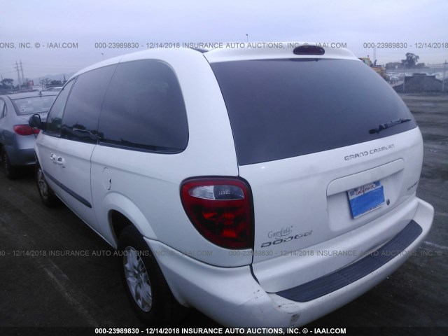 2D4GP44373R299036 - 2003 DODGE GRAND CARAVAN SPORT WHITE photo 3