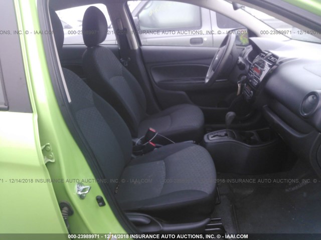 ML32A3HJ4EH026018 - 2014 MITSUBISHI MIRAGE DE GREEN photo 5