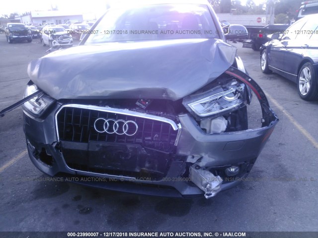 WA1EFCFS8FR003225 - 2015 AUDI Q3 PREMIUM PLUS GRAY photo 6