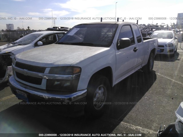 1GCCS196648121174 - 2004 CHEVROLET COLORADO WHITE photo 2