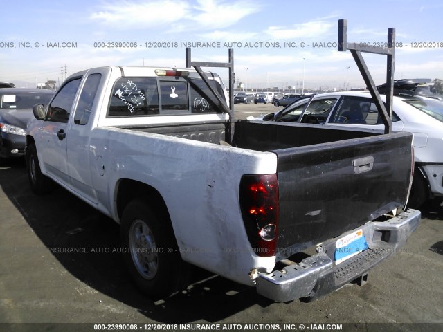 1GCCS196648121174 - 2004 CHEVROLET COLORADO WHITE photo 3