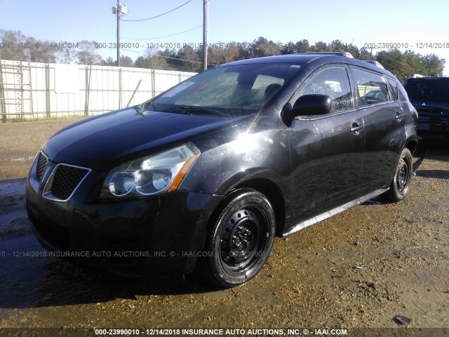 5Y2SM67019Z466759 - 2009 PONTIAC VIBE BLACK photo 2