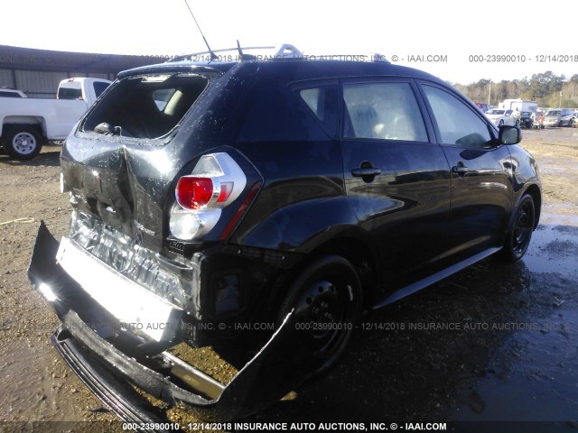 5Y2SM67019Z466759 - 2009 PONTIAC VIBE BLACK photo 4