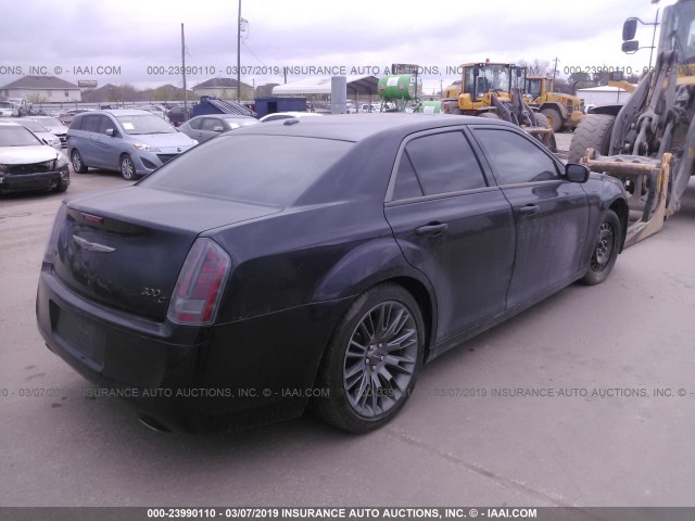 2C3CCADT5DH743810 - 2013 CHRYSLER 300C VARVATOS BLACK photo 4