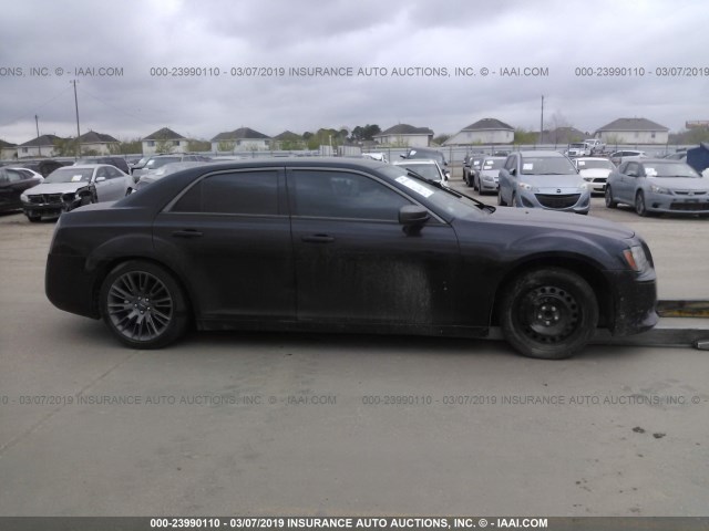 2C3CCADT5DH743810 - 2013 CHRYSLER 300C VARVATOS BLACK photo 6