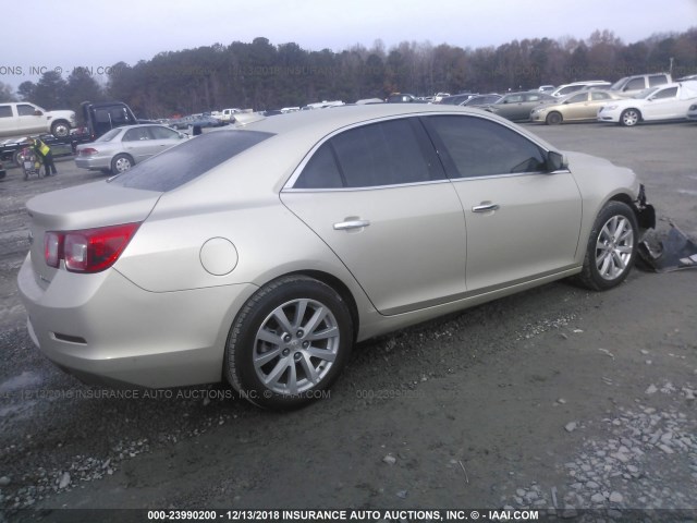 1G11E5SA9GF104043 - 2016 CHEVROLET MALIBU LIMITED LTZ Champagne photo 4