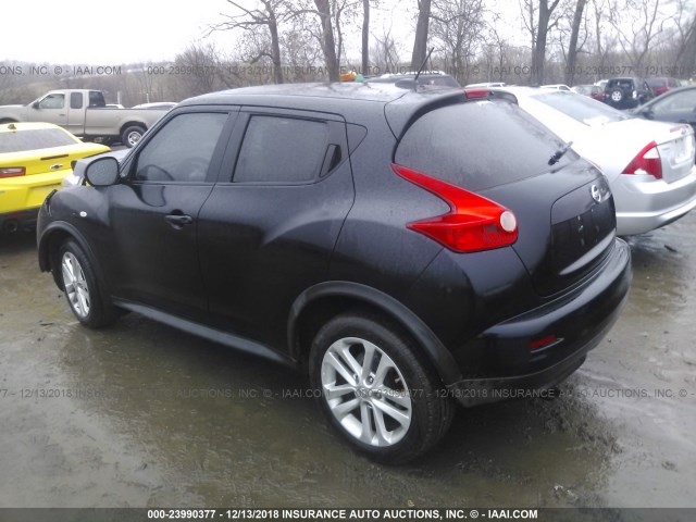 JN8AF5MR2CT117109 - 2012 NISSAN JUKE S/SV/SL BLACK photo 3