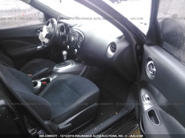 JN8AF5MR2CT117109 - 2012 NISSAN JUKE S/SV/SL BLACK photo 5