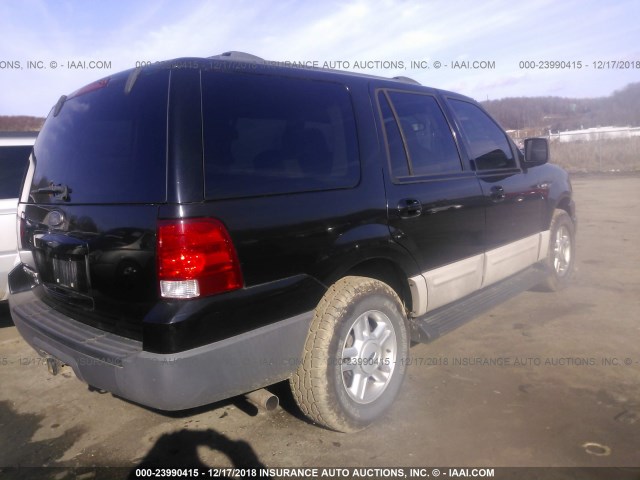 1FMFU16LX3LC00761 - 2003 FORD EXPEDITION XLT BLACK photo 4