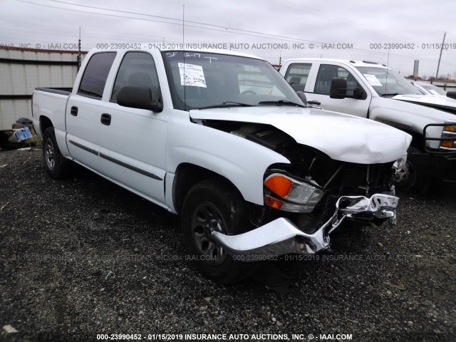 2GTEC13V871165285 - 2007 GMC NEW SIERRA C1500 WHITE photo 1