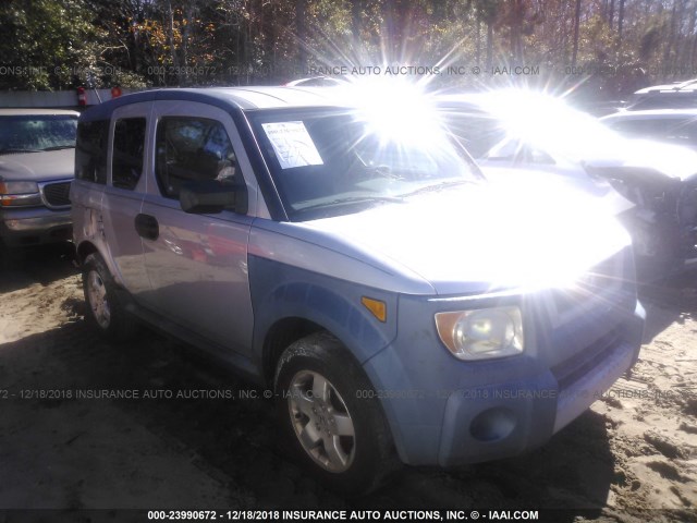 5J6YH18635L010290 - 2005 HONDA ELEMENT EX SILVER photo 1