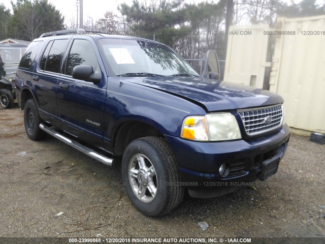 1FMZU63K45UA28553 - 2005 FORD EXPLORER XLT/XLT SPORT/NBX 蓝色 照片 1