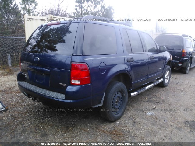 1FMZU63K45UA28553 - 2005 FORD EXPLORER XLT/XLT SPORT/NBX 蓝色 照片 4