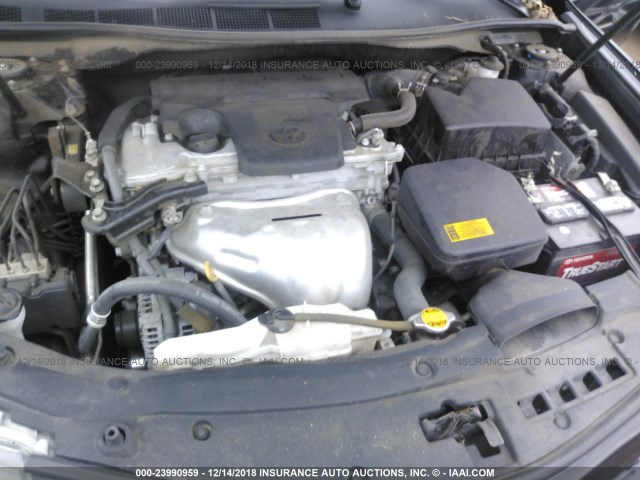 4T1BF1FK4CU152121 - 2012 TOYOTA CAMRY SE/LE/XLE შავი ფოტო 10