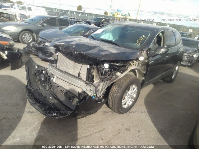 5GAERBKW8JJ215423 - 2018 BUICK ENCLAVE ESSENCE 黑色 照片 2