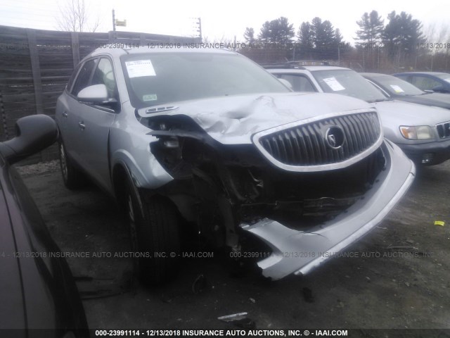 5GAKVCED8CJ252439 - 2012 BUICK ENCLAVE GRAY photo 1
