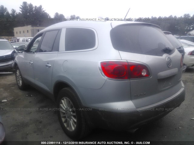 5GAKVCED8CJ252439 - 2012 BUICK ENCLAVE GRAY photo 3