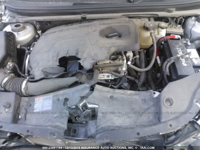 1G1ZB5E07CF331014 - 2012 CHEVROLET MALIBU LS 银色 照片 10